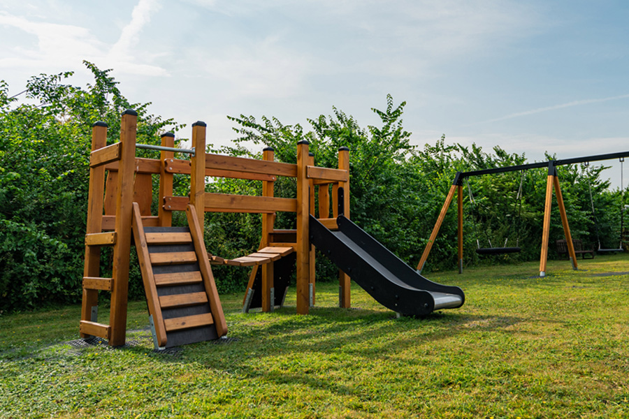 Children's playground in Cornwall