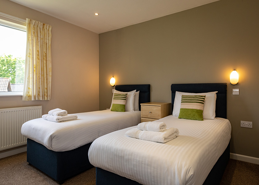 Bungalow twin bedroom