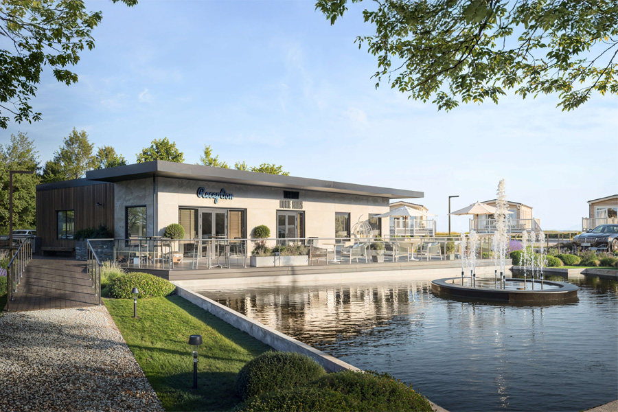 new indoor swimming pool at Rye Harbour Holiday Park in Sussex
