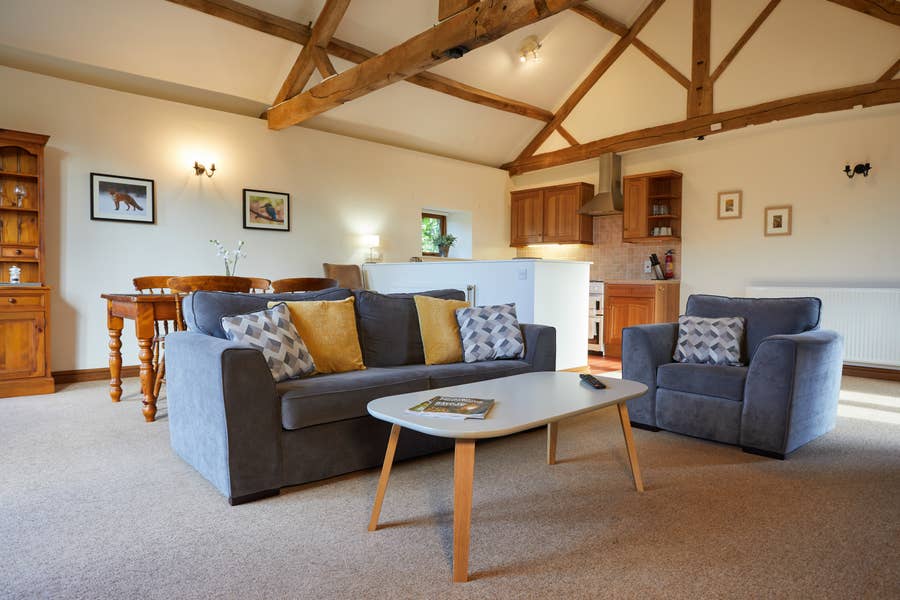 Malvern View cottage living room