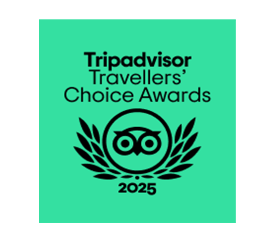 We have won 19 TripAdvisor Travellers' Choice Award for 2024