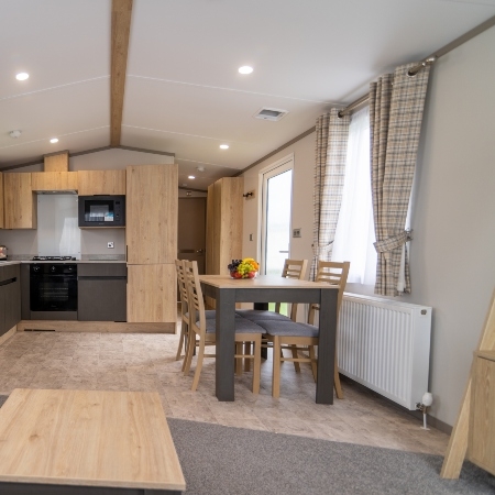 Open plan living area