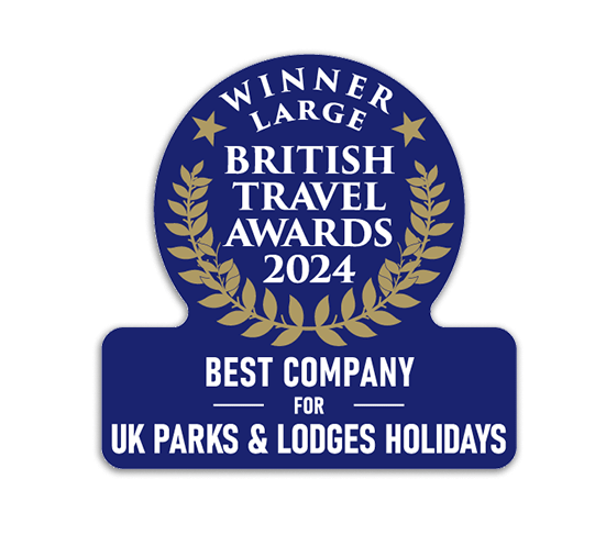 Gold Award for Best Company for UK Parks & Lodges Holidays