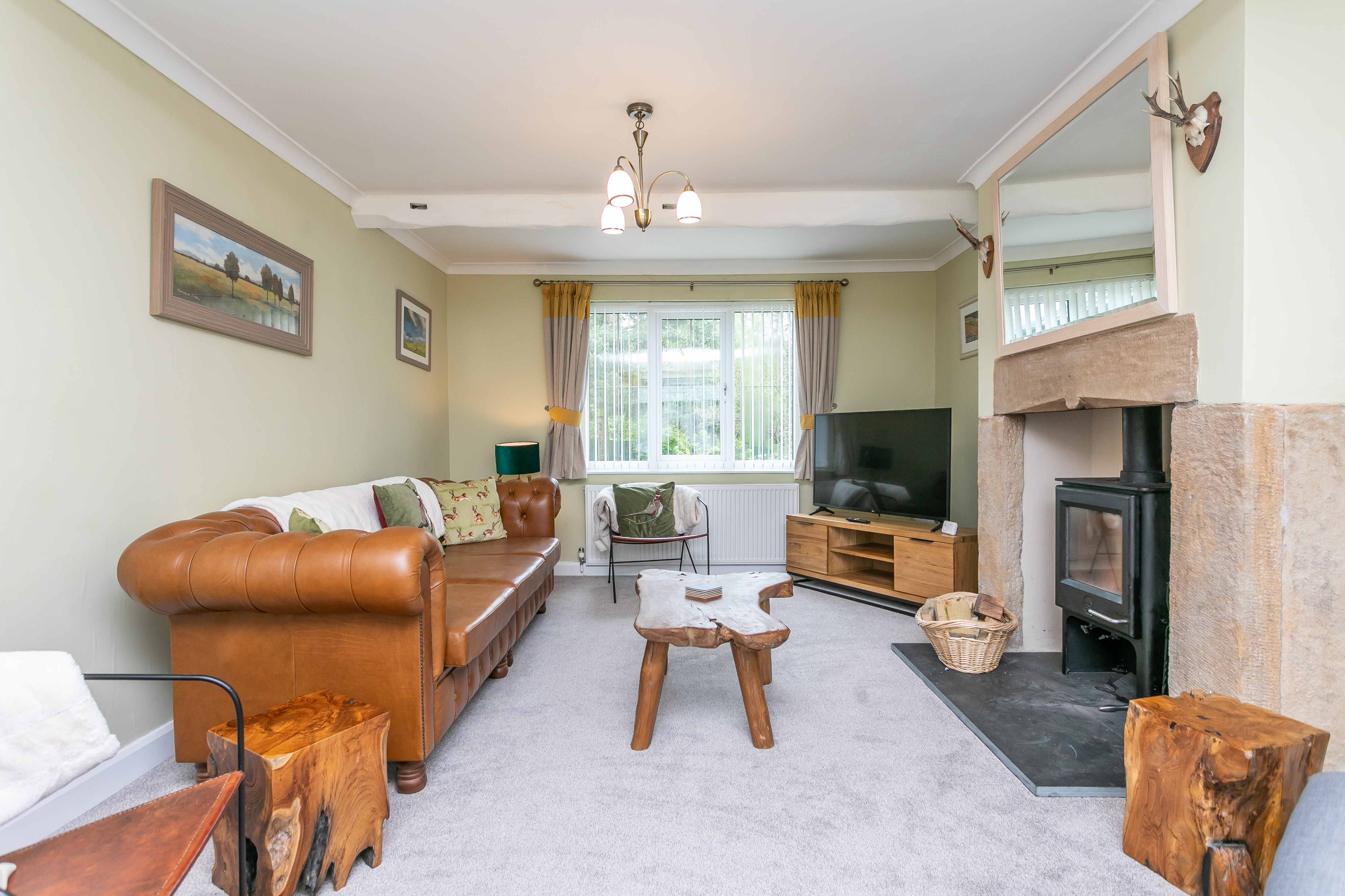 Bowland Fell Cottage lounge