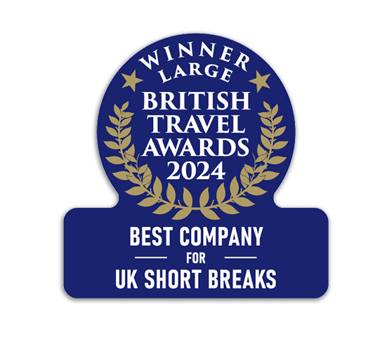 Gold Award for Best Company for UK Short Breaks