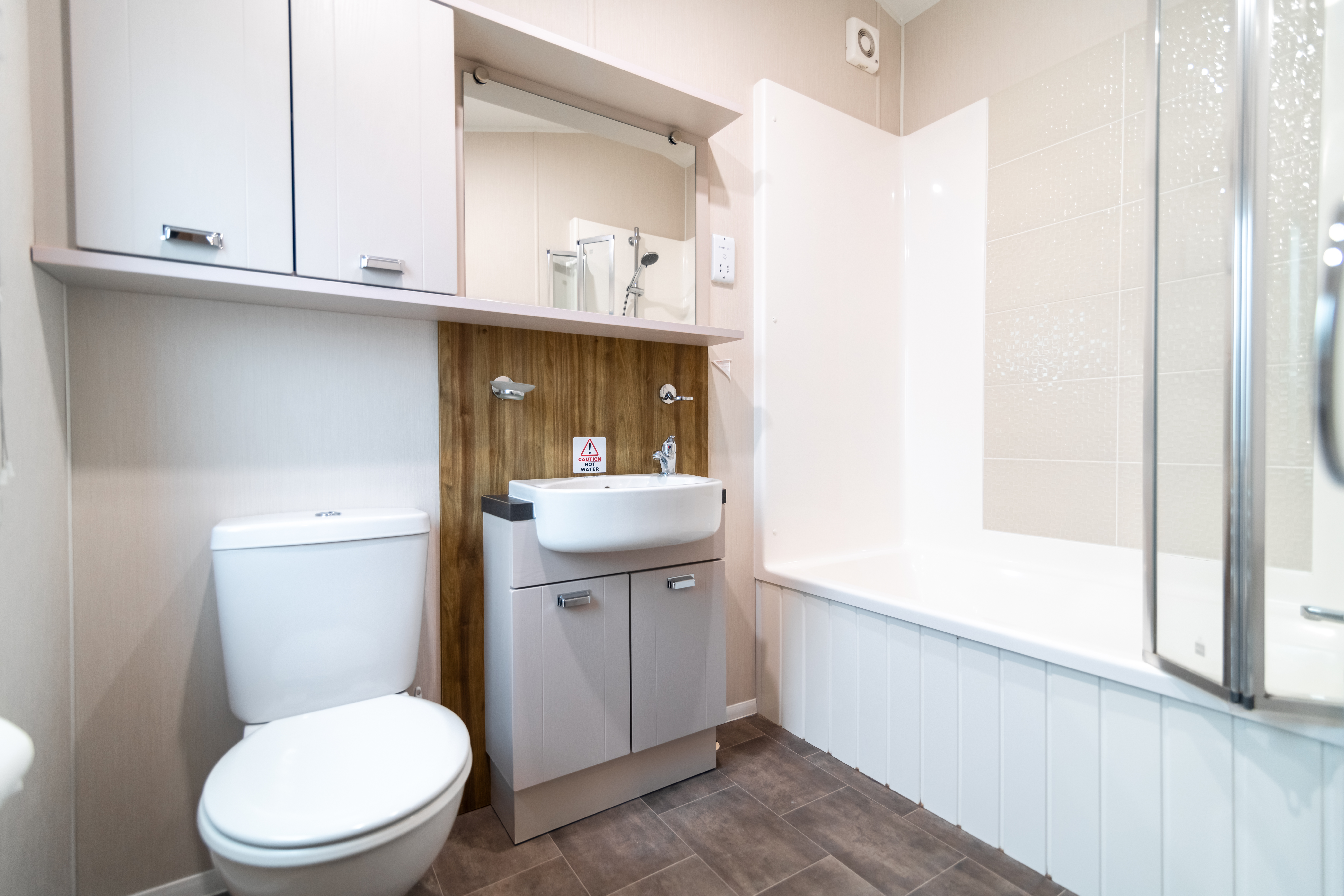 platinum caravan bathroom