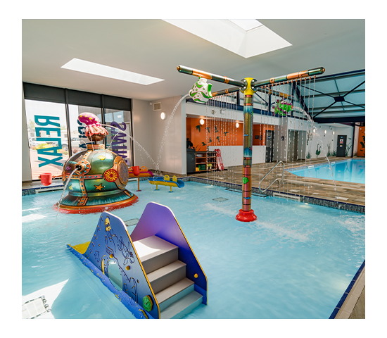 Chichester Lakeside Kids Splash Area
