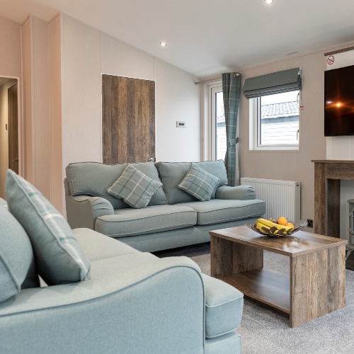 Open plan living area