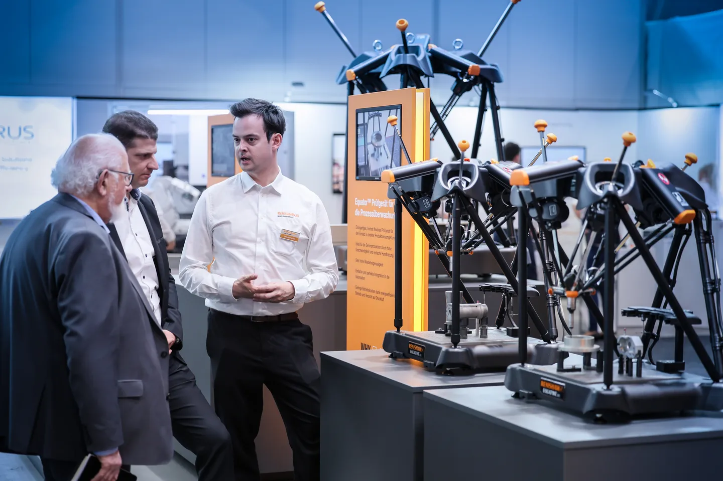 Display of Equator on exhibition stand