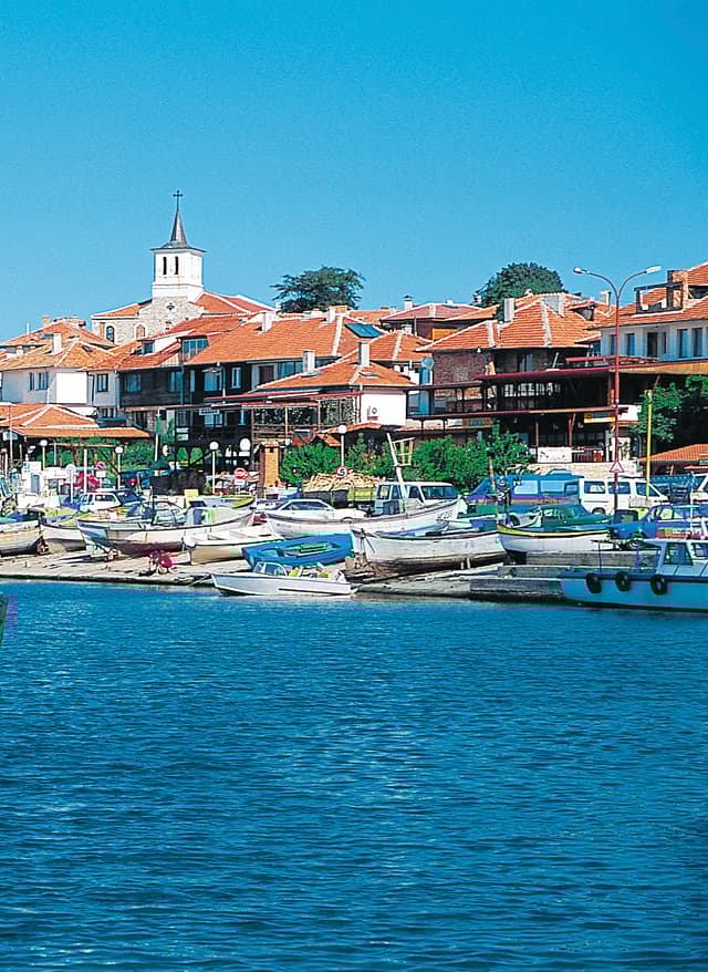 Goldstrand Boote am Goldstrand