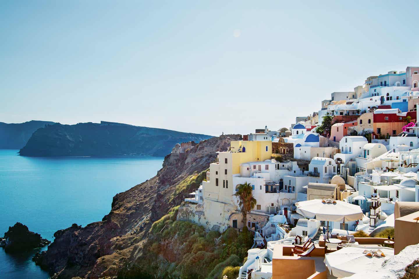 Kiche Cupola auf Santorini