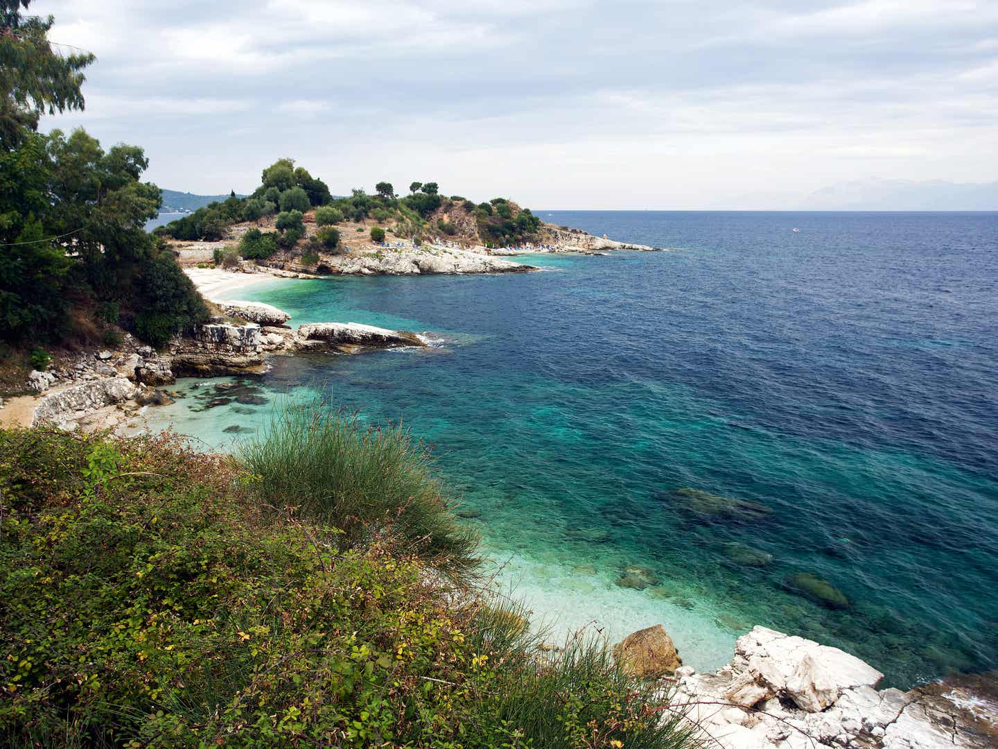 Korfu, Kassiopi Strand