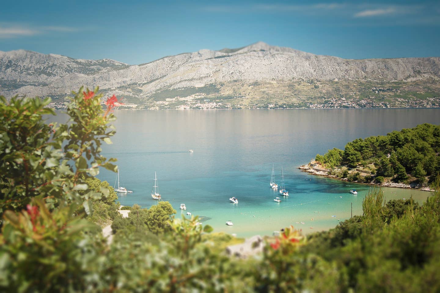 Blick auf die Kvarner Bucht
