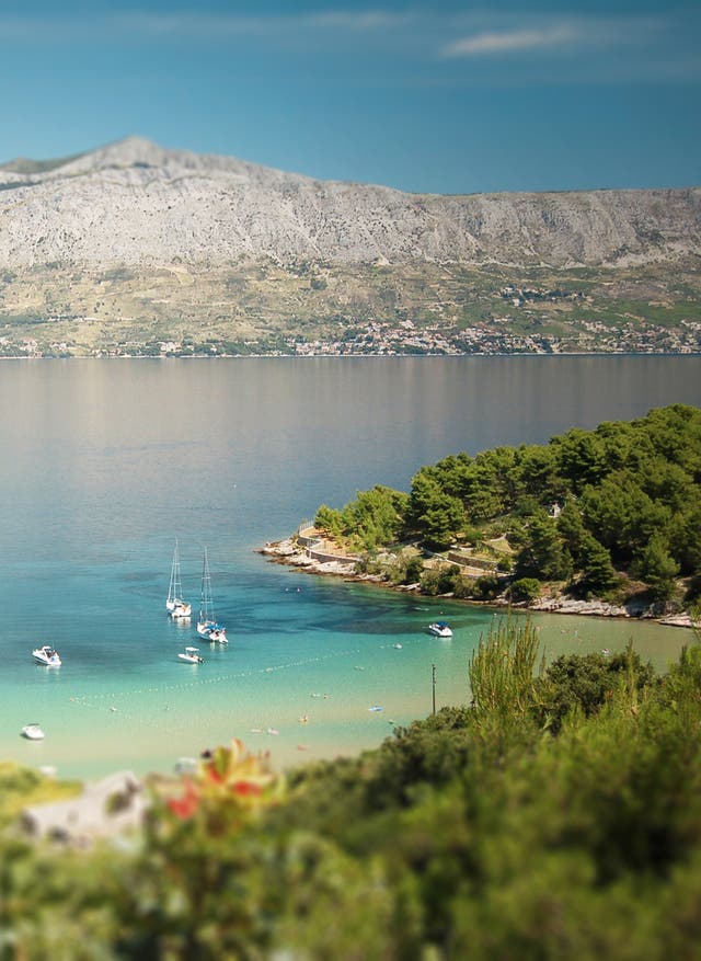 Kvarner Bucht Blick auf die Kvarner Bucht