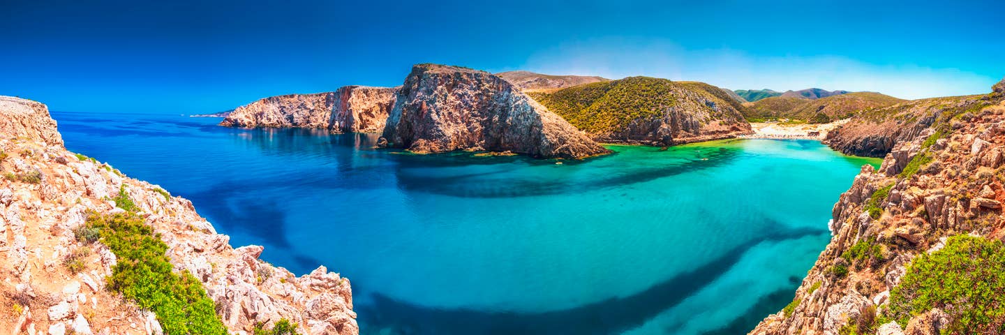 Bucht auf Sardinien Bucht auf Sardinien