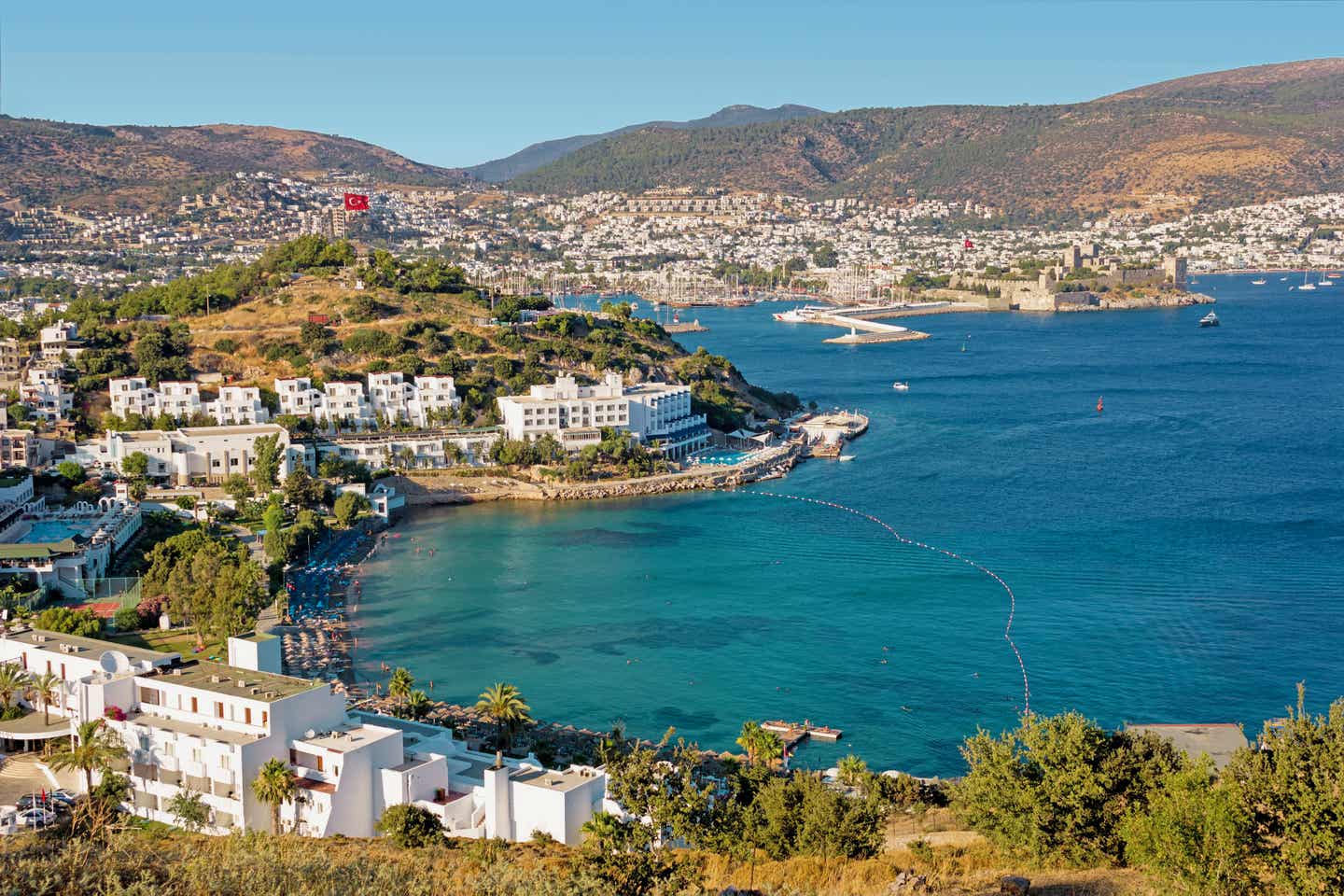 Bucht mit Strand bei Bodrum