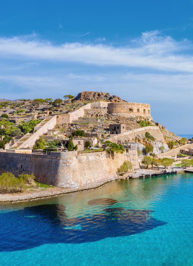 Crète Belle plage sur l'île de Crète