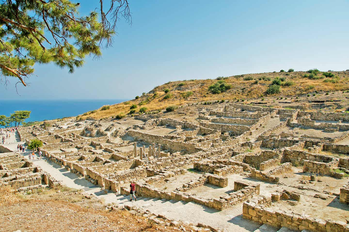 Ruinen auf Rhodos