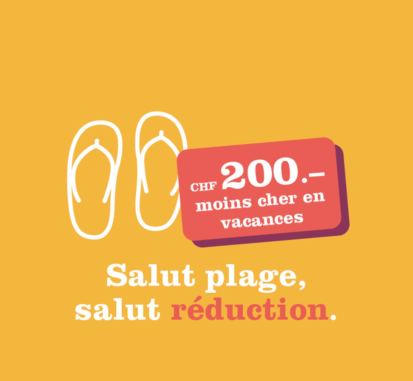 Promotion d'été Salut la plage, salut réductions Promotion d'été Salut la plage, salut réductions