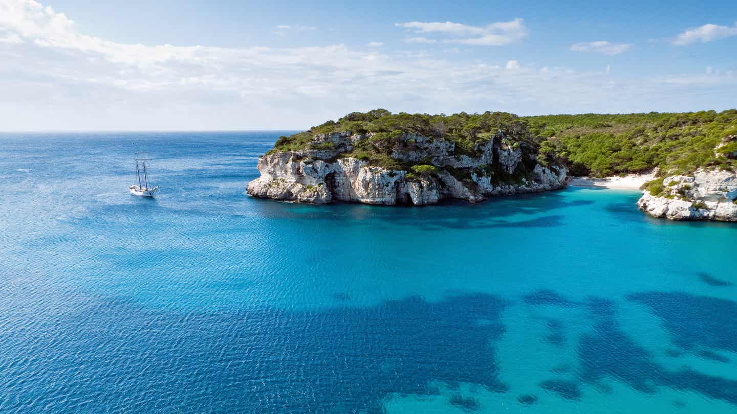 Bucht auf Menorca