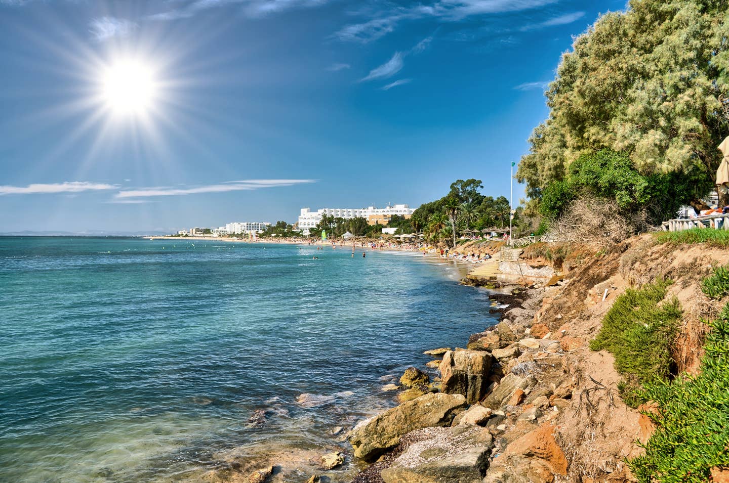 Küste von Hammamet