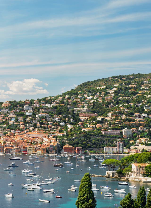 Côte d'Azur Hafen von Nizza