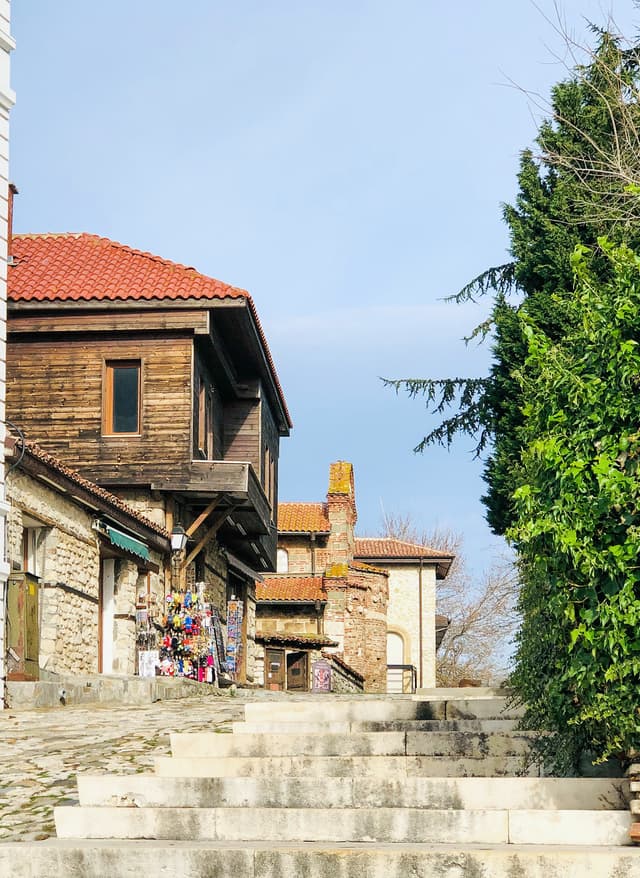 Sonnenstrand Strasse in Sonnenstrand