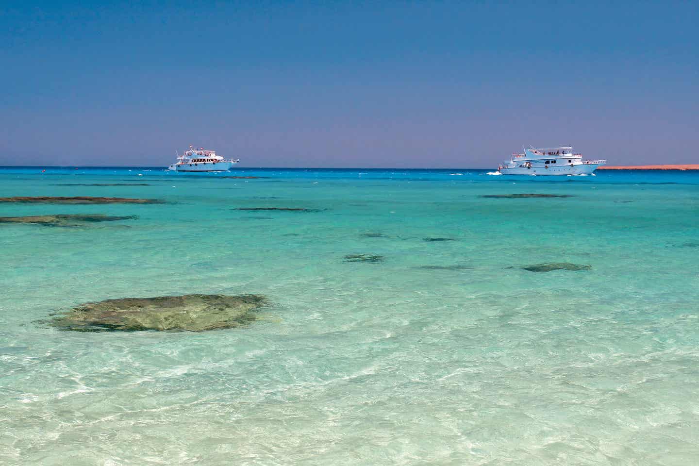 Lagune bei Hurghada, Ägypten