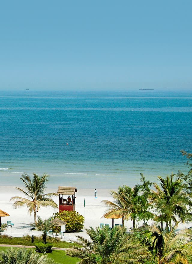 Ajman Strand von Ajman