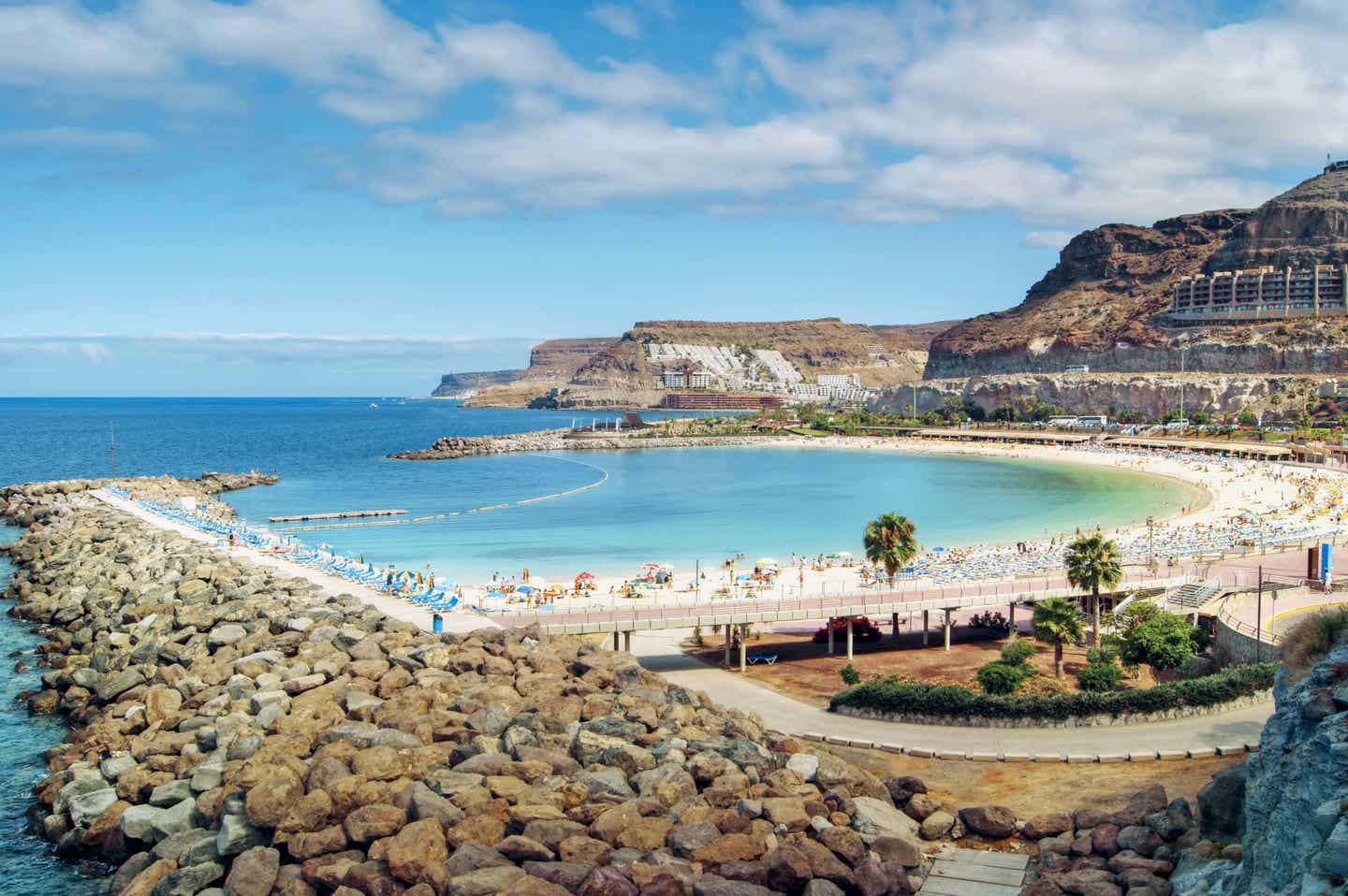 Amadores Strand auf Gran Canaria