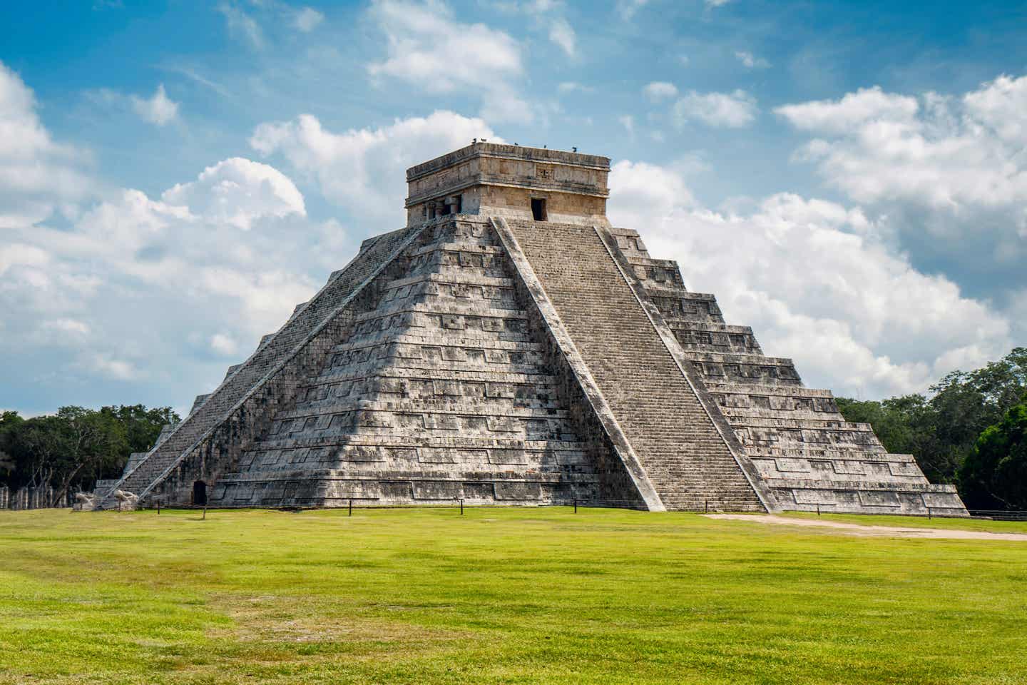 Maya Pyramide in Mexiko Chichén Itzá
