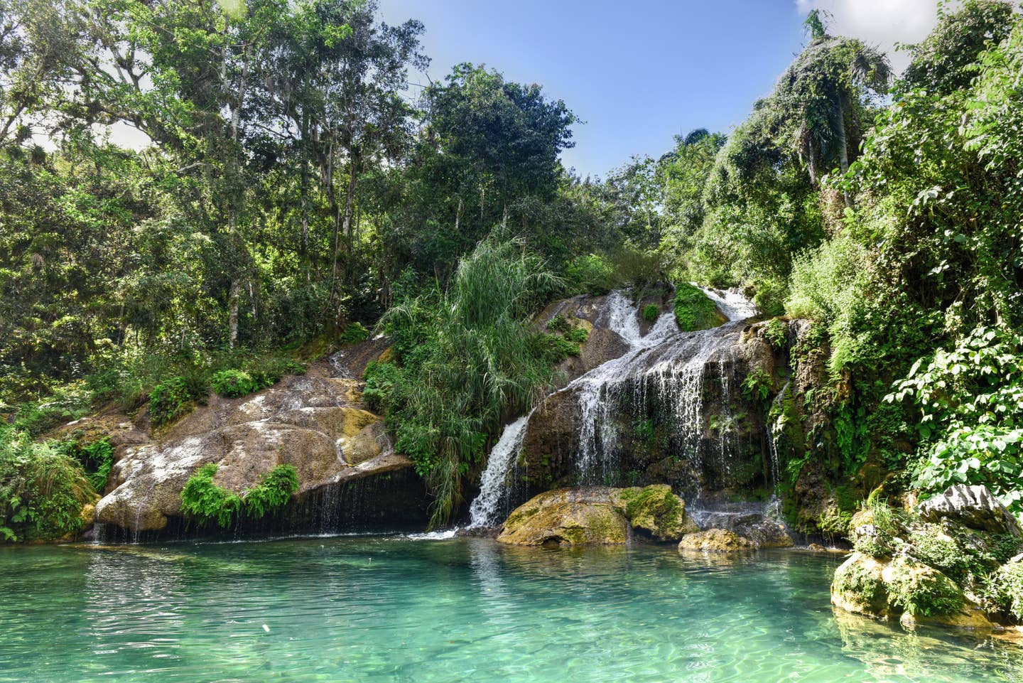 Natürlicher Pool auf Kuba