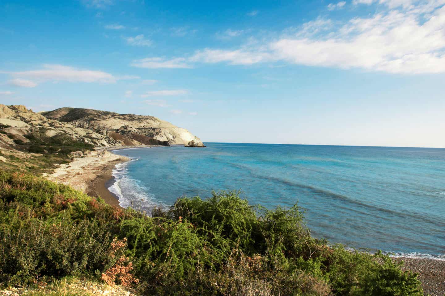 Strand von Paphos, Zypern