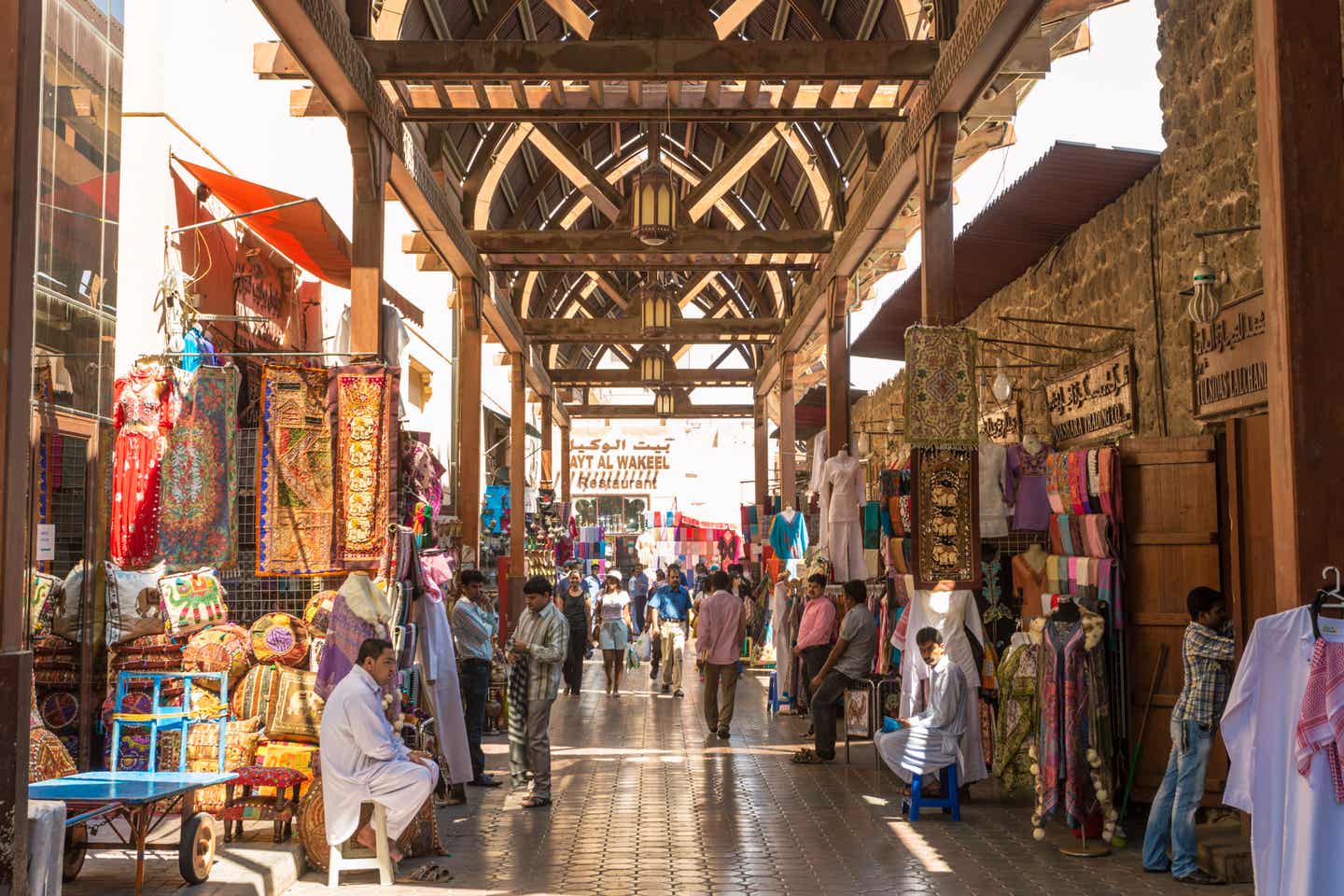 Textilmarkt/Souk in Dubai