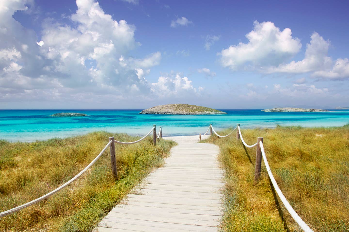 Weg zu Playa des Illetes, Formentera
