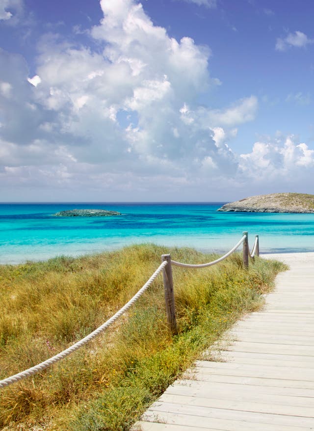 Formentera Route vers Playa des Illetes, Formentera