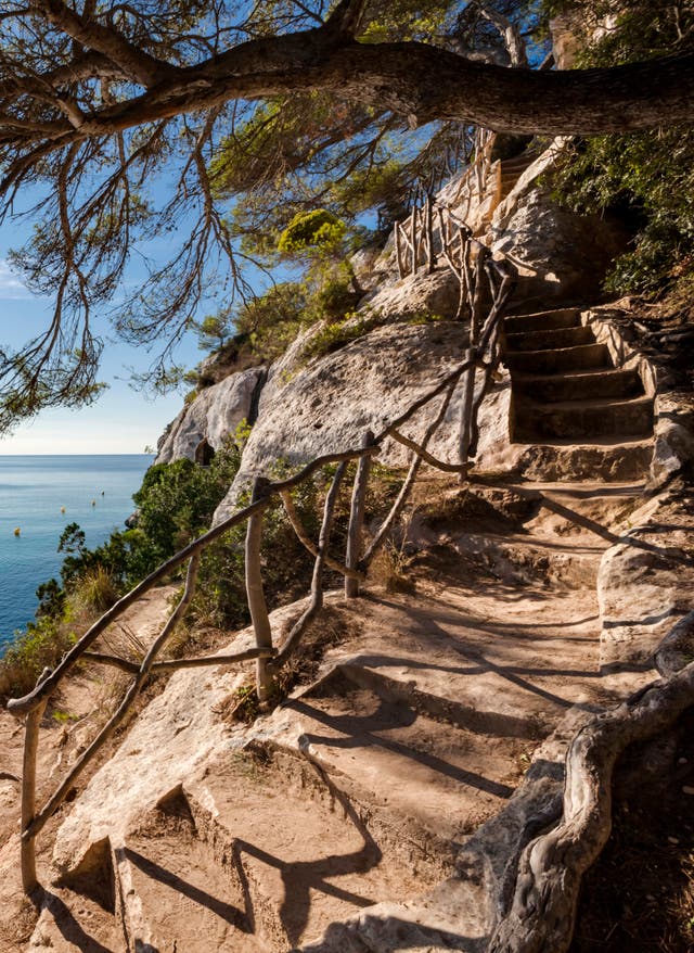 Baléares Vue sur une baie à Majorque