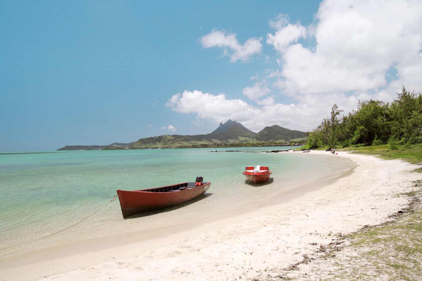 Strand auf Mauritius