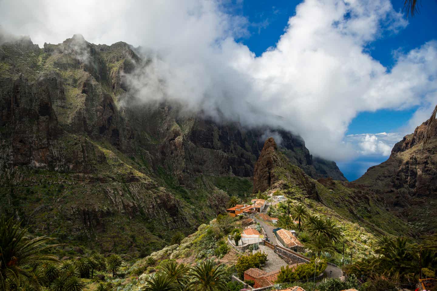 Dorf Masca in den Teno Bergen, Teneriffa