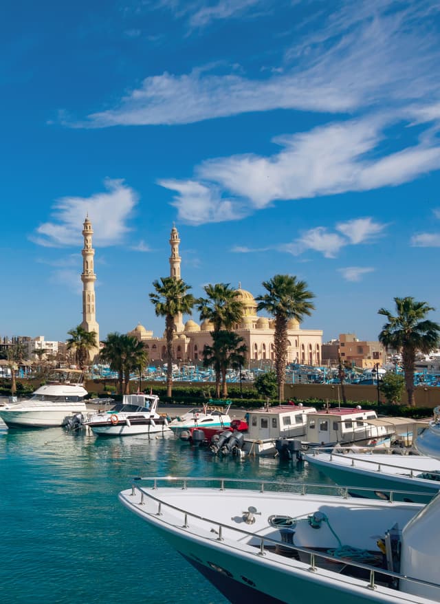 All Inclusive Hurghada Blick auf El Myna, Hurghada