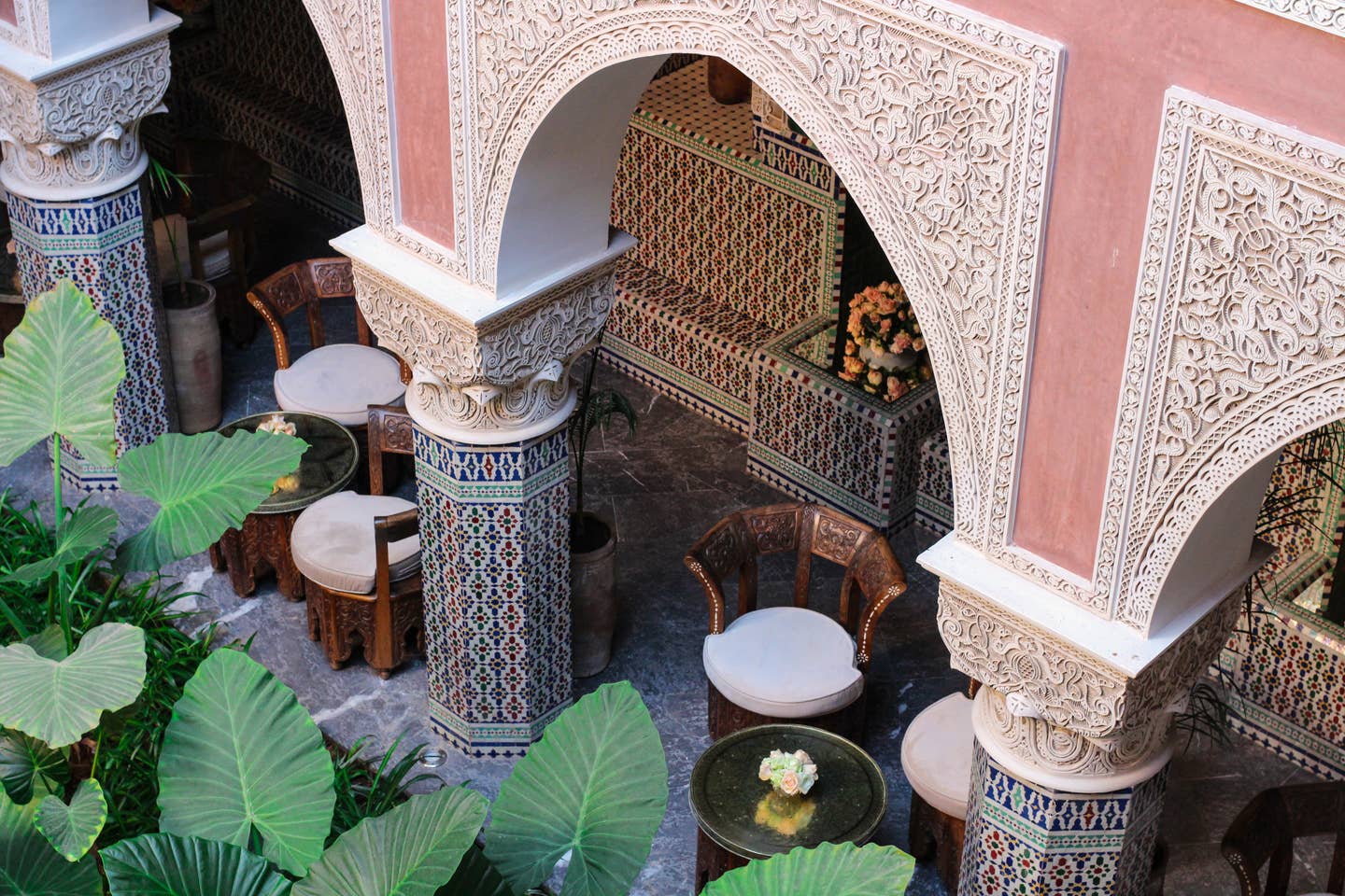 Gebäude in Marrakesch
