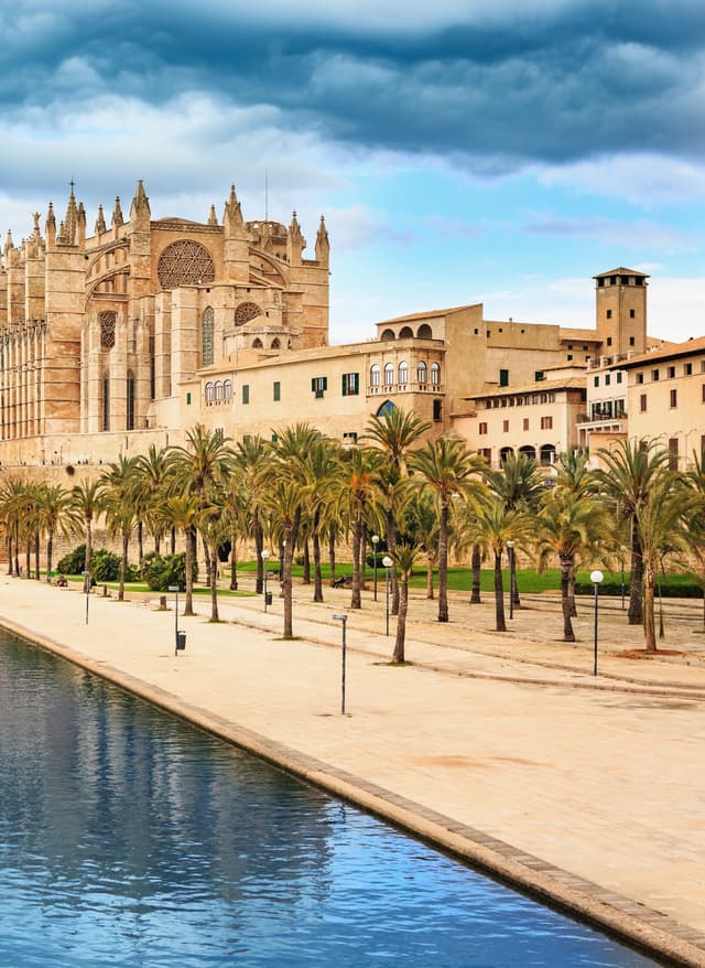 All Inclusive Mallorca Blick auf die Kathedrale Basilica de Santa Maria, Mallorca