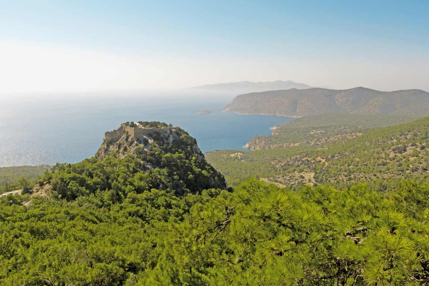 Monolithos auf der Insel Rhodos