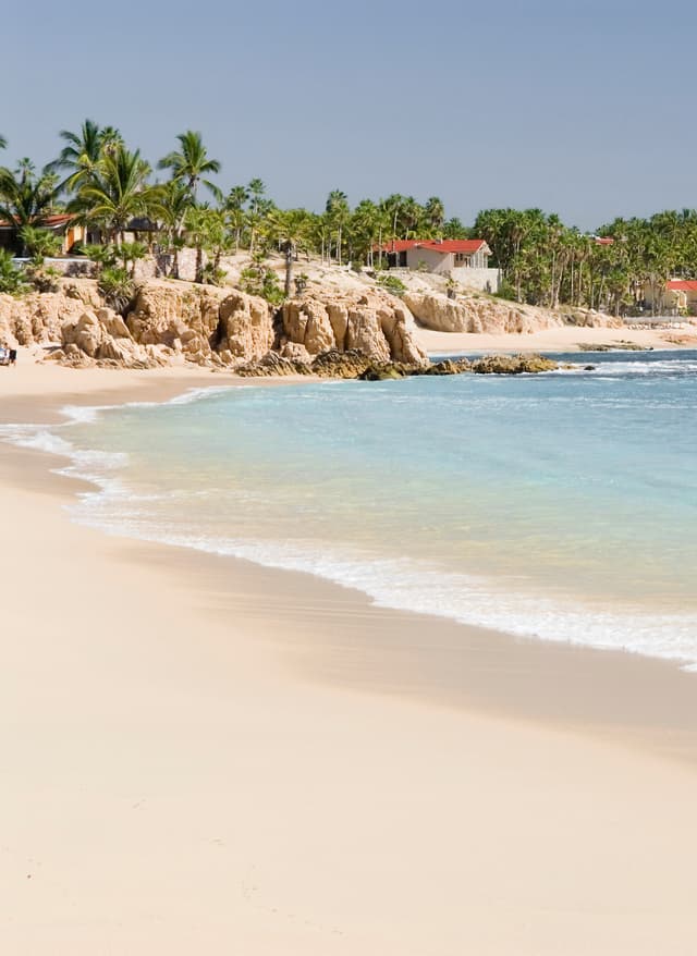 Pazifikküste Strand auf der Baja California, Mexiko