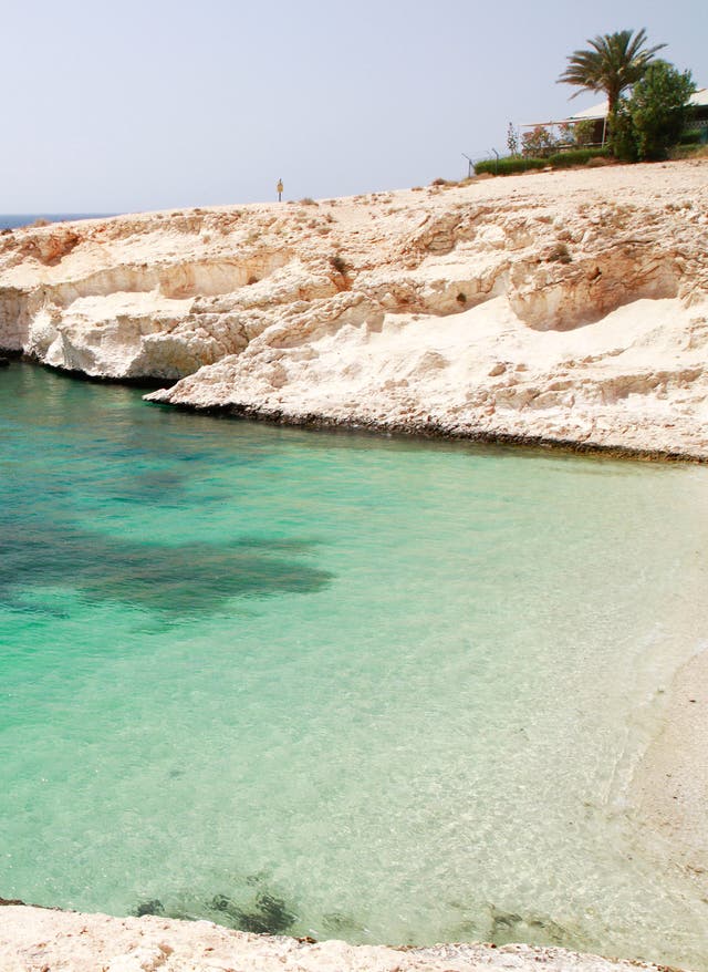 Oman Küstenabschnitt im Oman