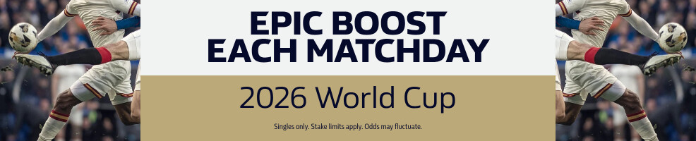 An Epic Boost every matchday of the 2026 World Cup