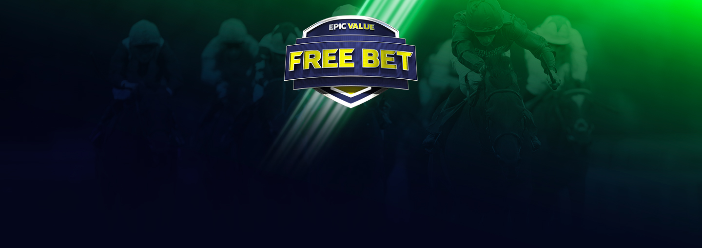 Get a £10 Horse Racing Free Bet, When you bet £10 on any UK or Irish Horse Race on Saturday