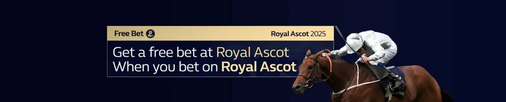 Get a free bet at Royal Ascot, when you place a bet on any Royal Ascot race