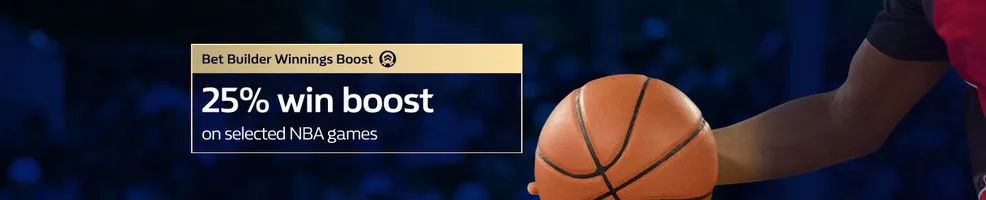NBA Bet Builder Winnings Boost
