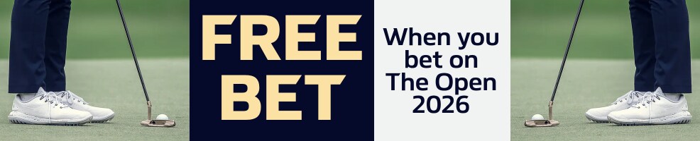 Opt in and place a bet on The Open 2026, and we’ll match your stake with a The Open 2026 free bet